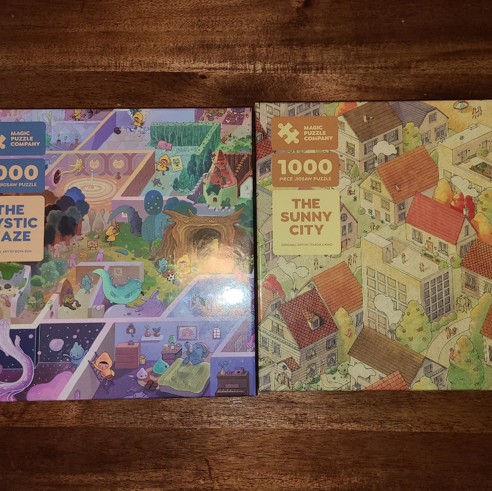 Magic Puzzle Company-set of 2!